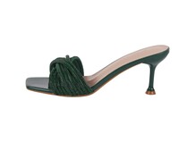 TK Maxx damskie zielone sandaly na obcasie 99.99PLN