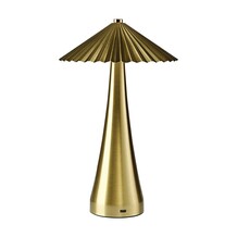 Tk Maxx Scandi zlota mmetalowa lampka z mozliwoscia ladowania 74.99PLN