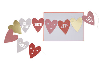 tk-maxx kartka-walentynkowa-sznur-serc 14.99 zl