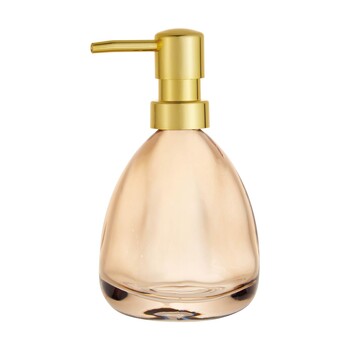 TK Maxx Brazowy dozownik do mydla ze zlota pompka 49.99 ZL