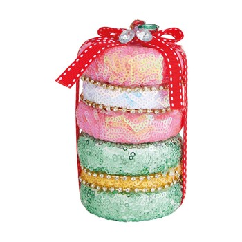 TK Maxx Cekinowa bombka z makaronikami 19.99 ZL