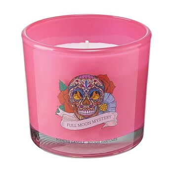 Tk Maxx Colourful rozowa swieca zapachowa z Frida Kahlo 27.99PLN