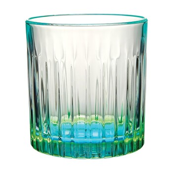 Tk Maxx Colourful szklanka z niebieską podstawą 19.99PLN