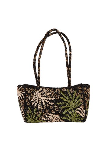 TK Maxx czarna haftowana torebka 169.99PLN