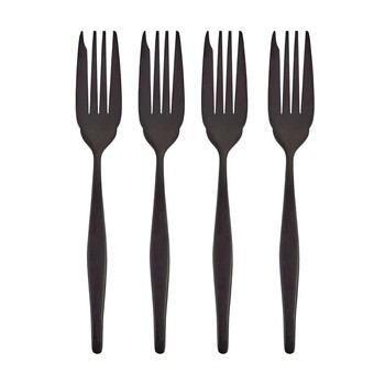 TK Maxx czarny zestaw widelcow 39.99 ZL