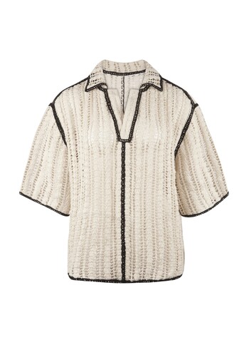 TK Maxx damski czarno-bialy szydelkowy top 79.99PLN