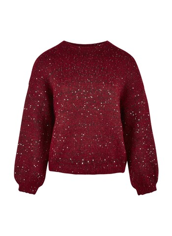 TK Maxx damski czerwony sweter z cekinami 99.99PLN
