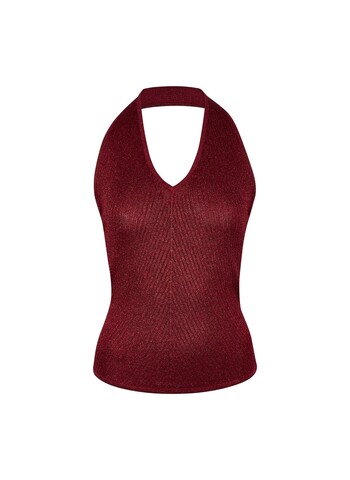 TK Maxx damski czerwony top z dekoltem typu halter 99.99PLN