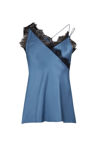 TK Maxx damski satynowy niebieski top 169.99PLN