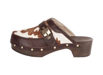 TK Maxx damskie brazowe chodaki 199.99PLN