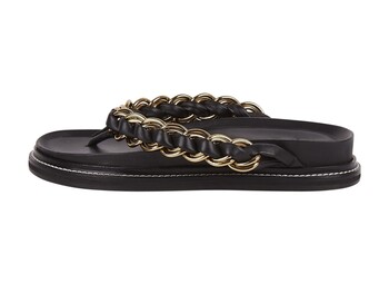 TK Maxx damskie czarno-biale sandaly 79.99PLN