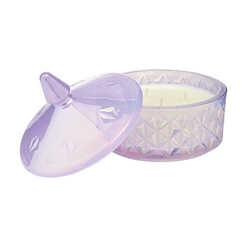 Tk Maxx Geo-digital fioletowa swieca zapachowa z pokrywka 59.99PLN