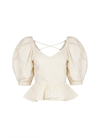 TK Maxx Gold label damski kremowy top 269.99PLN