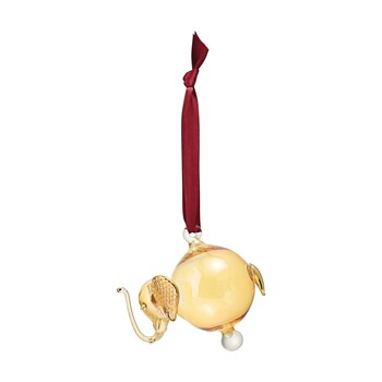 Tk Maxx Jungle zlota bombka w ksztalcie slonia 27.99PLN