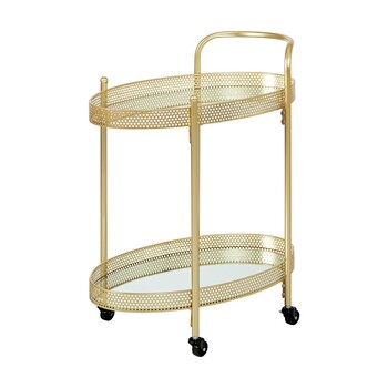 Tk Maxx Jungle zloty wozek w lustrzanymi polkami 799.99PLN