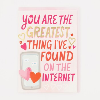 TK Maxx kartka walentynkowa Greatest Thing 12.99PLN