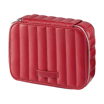 Tk Maxx Kintentional burgundowa podrozna kosmetyczka na bizuterie 99.99PLN