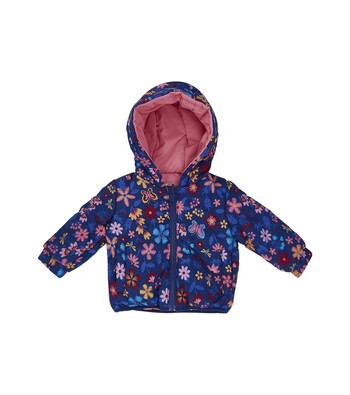 TK Maxx Kurtka niebieska w kwiaty 59.99 ZL
