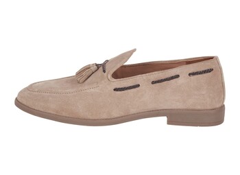 TK Maxx meskie brazowe zamszowe mokasyny 169.99PLN