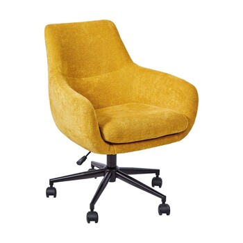 TK Maxx musztardowe krzeslo obrotowe 649.99 ZL