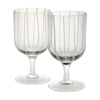 TK Maxx Para kieliszkow do wina w paski 39.99 ZL