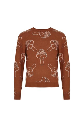 TK Maxx Pomaranczowy sweter w grzyby 99.99 ZL