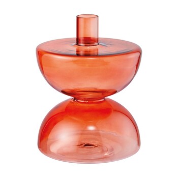 TK Maxx Pomaranczowy szklany swiecznik 34.99 ZL