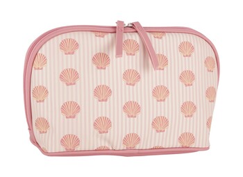 TK Maxx rozowa kosmetyczka w muszelki 59.99PLN