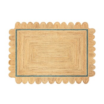 Tk Maxx Scandi dywan z juty z falowanym brzegiem 549.99PLN