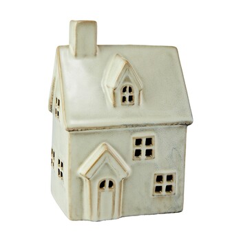 Tk Maxx Scandi szary ceramiczny podswietlany domek 34.99PLN