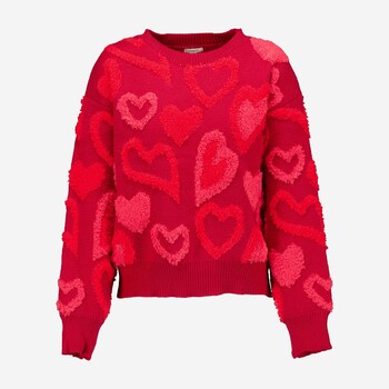 TK Maxx walentynkowy sweter w serca 99.99PLN