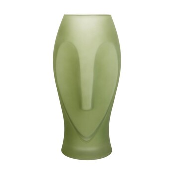 TK Maxx Wazon z zielona twarza z matowego szkla 79.99 ZL