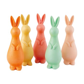 TK Maxx Zestaw 5 dekoracyjnych krolikow pastelowych 59.99 ZL