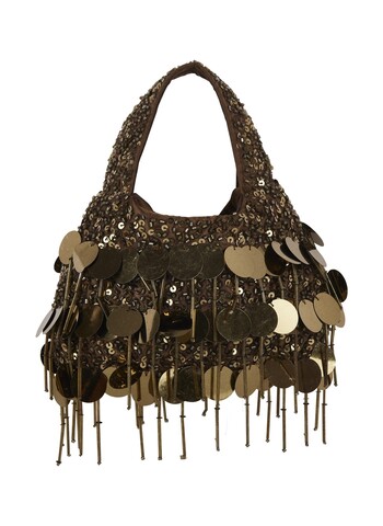 TK Maxx zielona torba z cekinami 99.99PLN