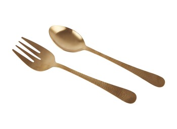 TK Maxx zlote sztucce do serwowania 59.99PLN