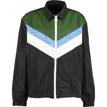 Czarno-zielona kurtka na zamek