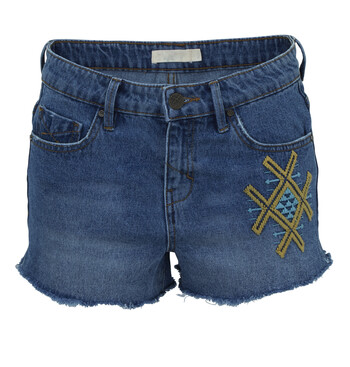 Szorty z haftem