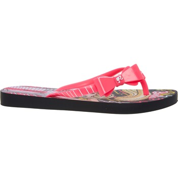 Różowe japonki ze wstążką