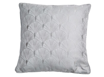 Szara poduszka dekoracyjna
