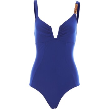 Niebieski strój kąpielowy