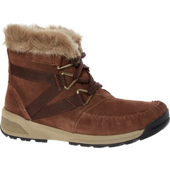 Brązowe buty zamszowe