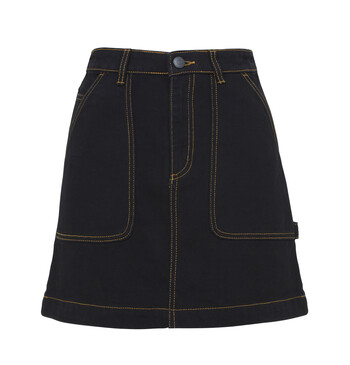 Spódniczka z kontrastowymi szwami