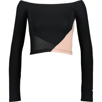 Crop top z odkrytymi ramionami