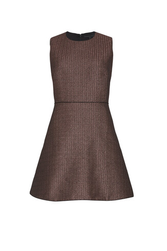 Fioletowa mini sukienka