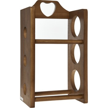 Drewniany stojak na wino