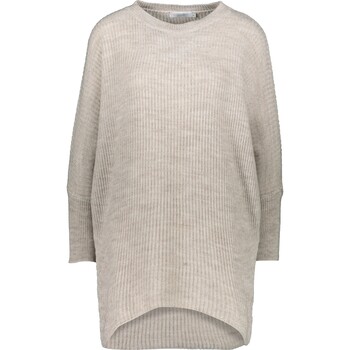 Beżowy sweter oversize