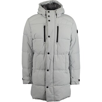 Jasnoszara puchowa kurtka