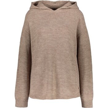 Brązowy sweterek z kapturem