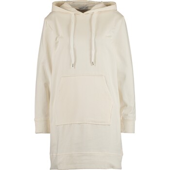 Kremowa dresowa sukienka