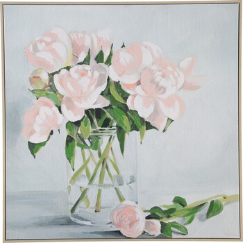 Obraz wazon z kwiatami